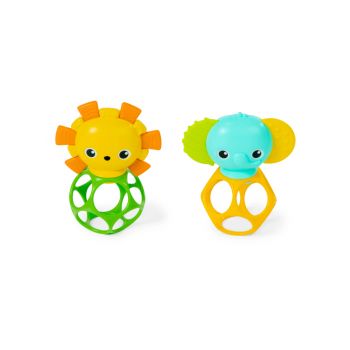 Bright Starts Oball Character Oball Teether 2pk (bs-16762)