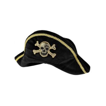 Den Goda Fen Velvet Pirate Hat Deluxe (f7580)