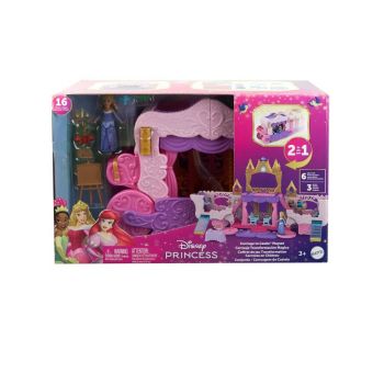 Disney Princess Carriage To Castle Playset (hwx17)