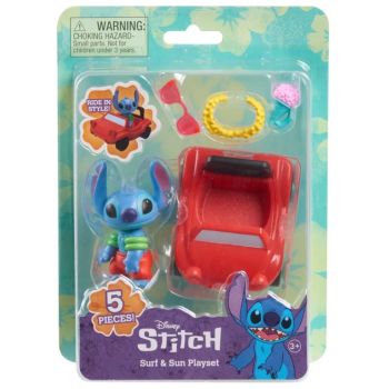 Disney Stitch Playset Ride In Style