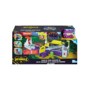 Fisher-price DC Batwheels Legion Of Zoom Launching Hq Playset (hnp07)