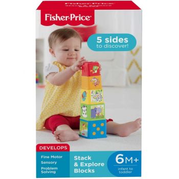 Fisher-price Stack & Explore Blocks (cdc52)