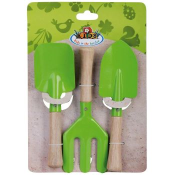 Gardenlife Children Garden Tools Set/3 Green (kg106)