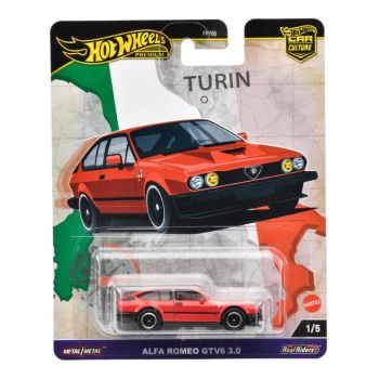 Hot Wheels Premium Car Culture Alfa Romeo Gtv 6 3.0 Vehicle (hrv80)