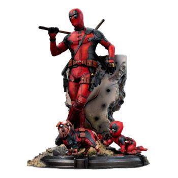 Iron Studios Marvel Deadpool & Wolverine Deadpool Art Scale 1 10