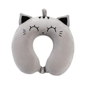 Itotal Neck Pillow Grey Cat (xl2184c)