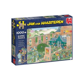 Jan Van Haasteren The Art Market 1000 Piece Puzzle (jum0022)