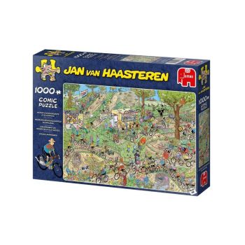 Jan Van Haasteren Wc Cycle Cross 1000 Piece Puzzle (jum9072)