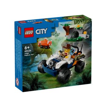 Lego City Exploration Jungle Explorer Atv Red Panda Mission (60424)