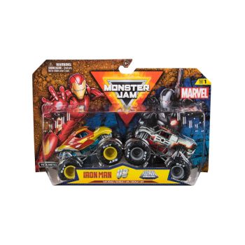 Monster Jam 1:64 Marvel 2 Pack Iron War Machine (6071941)