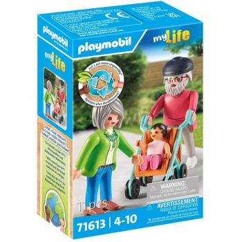 Playmobil Grandparents With Baby 71613