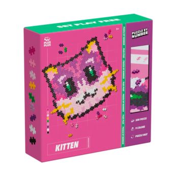 Plus-plus Puzzle By Number Kitten 500pcs (3960)