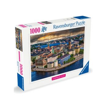 Ravensburger Puzzle Scandinavian Stockholm Sweden 1000p (12000114)