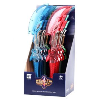 Sea&sun Machete W. Light & Sound 8pcs Display (6614a)