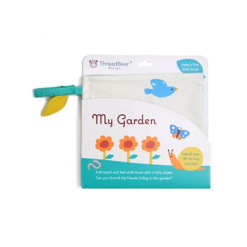 Threadbear Book Baby Activity Book My Garden (tb4065)