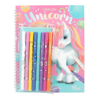 Ylvi Colouring Book With Pen Set (0412930)