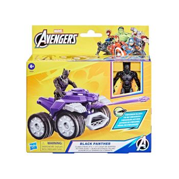 Avengers Black Panther & Vehicle (f9328)