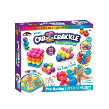 Crazart Crackle Clay Pop-mazing Super Sensory Set (25086)