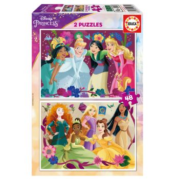 Educa 2x48 Disney Princess 2 Puzzles (80-19675)