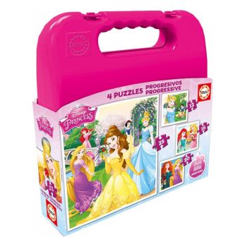 Educa Puzzle 12-16-20-25 Disney Princess (80-16508)