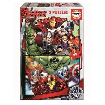 Educa Puzzle 2x48 Avengers (80-15932)