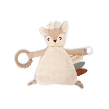 Filibabba Comfort Blanket With Teether Fawn (fi-03357)