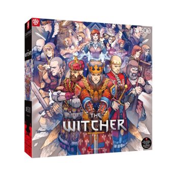 Good Loot Gaming Puzzle The Witcher Northern Realms (500 Pieces)