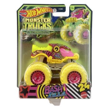 Hot Wheels Monster Trucks Glow In The Dark Bash Zilla (hvh81)