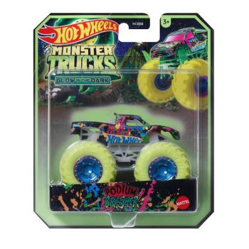 Hot Wheels Monster Trucks Glow In The Dark Podium Crasher (hwc78)