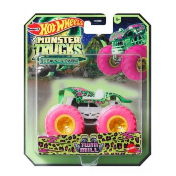 Hot Wheels Monster Trucks Glow In The Dark Twin MILL (hvh80)