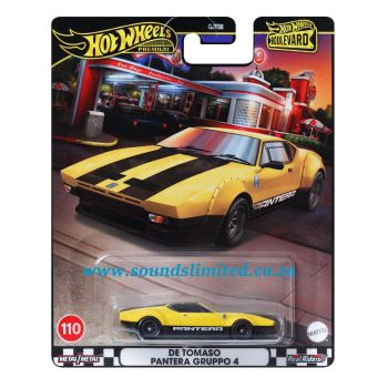 Hot Wheels Premium Boulevard Vehicle De Tomaso Pantera Gruppo 4 (hrt75)