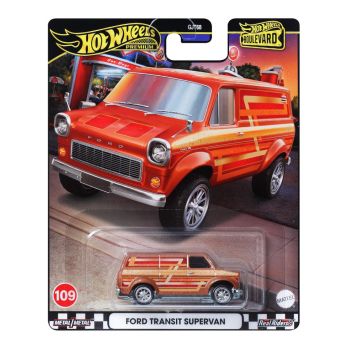 Hot Wheels Premium Boulevard Vehicle Ford Transit Supervan (hrt76)