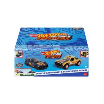 Hot Wheels Pull-back Speeders Muscle And Blown Porsche 914 Safari (hwh54)