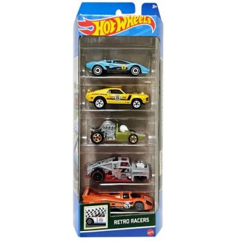 Hot Wheels Retro Racers (set Of 5) (htv50)