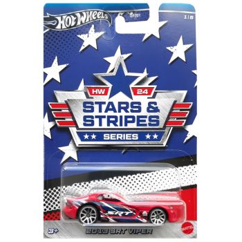 Hot Wheels Stars Stripes Series 2013 Srt Viper (hrw62)