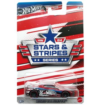 Hot Wheels Stars Stripes Series 2020 Corvette (hrw66)