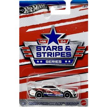 Hot Wheels Stars Stripes Series 2020 Ford Shelby Gt500 (hrw65)