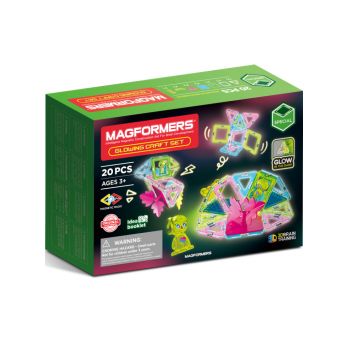 Magformers Glowing Craft Set 20 Pcs (20-799022)