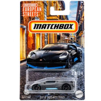 Matchbox European Streets 2018 Bugatti Divo Vehicle (hvv44)