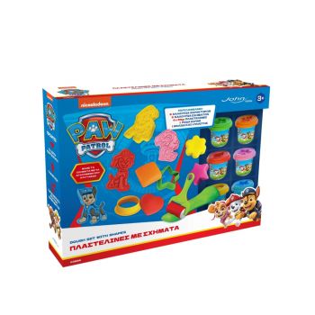 Paw Patrol Plasteline Set With Shapes (03984pm)