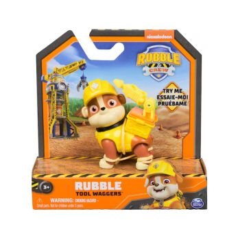 Paw Patrol Rubble Crew Rubble Tool Waggers Action Pup (20148305)