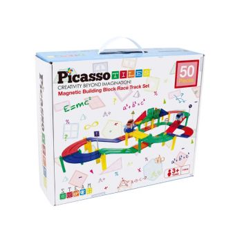 Picasso Tiles -race Car Track Set (ptr50)