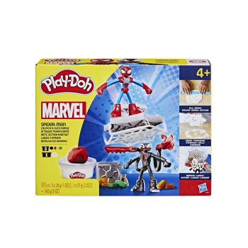 Play-doh Spiderman Launch And Slice Battle (f9827)