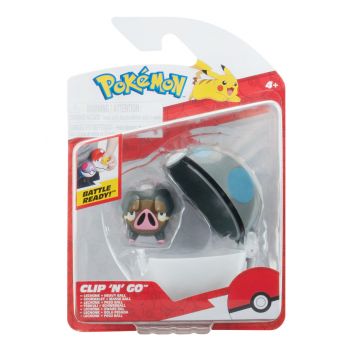 Pokemon Clip N Go Lechonk With Heavy Ball (pkw3633)