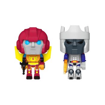 Pop 2 Pack Transformers Rodimus Galvatron Convention Limited Edition 11cm