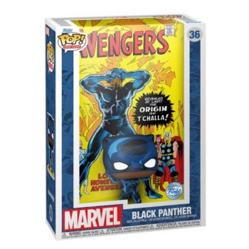 Pop Comic Covers Marvel The Avengers Black Panther Special Edition 36 9cm