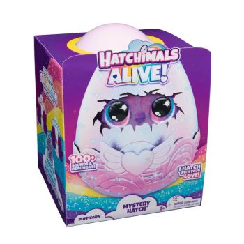 Spin Master Hatchimals Alive Pufficorn (ice O Sky) (6069132)