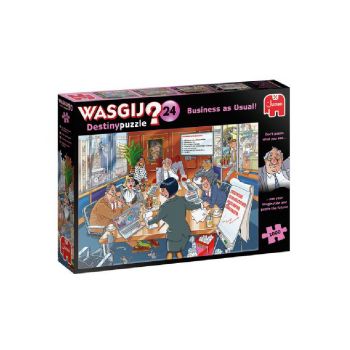 Wasgij Destiny 24 Business As Usual Puzzle (1000 Pieces) (jum5013)