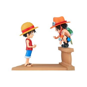 Banpresto Wcf Log Stories One Piece Luffy Ace 8cm 89475