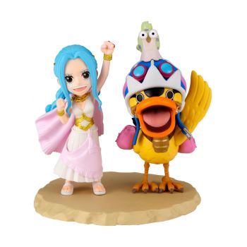 Banpresto Wcf Log Stories One Piece Nefeltari VIVI Karoo 7cm 89559